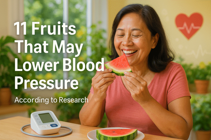 11 Fruits That May Lower Blood Pressure, According to Research